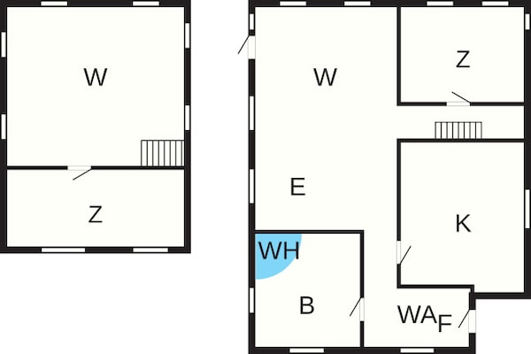 Foto van 6 persoons vakantie huis in Humble-By Traum - Vakantiehuis in Humble - FloorPlan