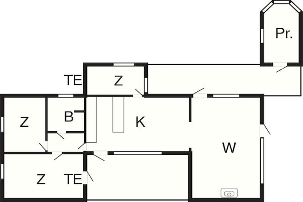 Foto van 6 persoons vakantie huis in Løgstør-By Traum - Vakantiehuis in Løgstør - FloorPlan