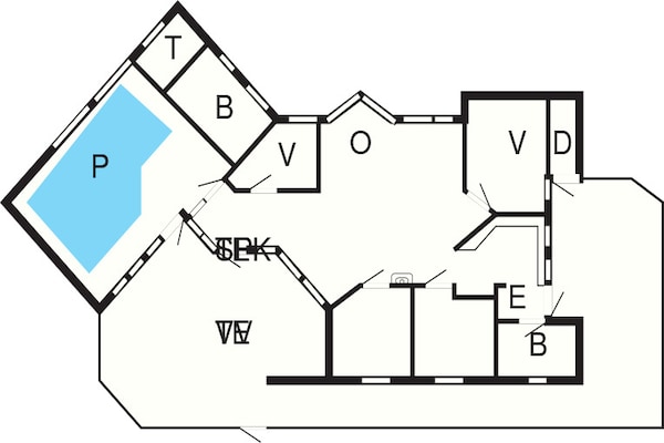 Foto van 7 persoons vakantie huis in Græsted-By Traum - Vakantiehuis in Græsted - FloorPlan