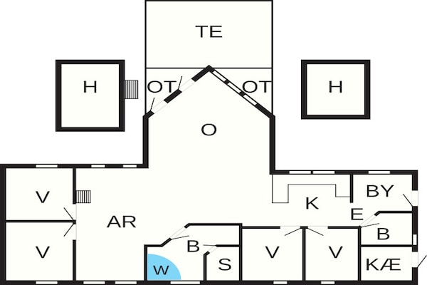 Foto van 8 persoons vakantie huis in Brovst-By Traum - Vakantiehuis in Brovst - FloorPlan