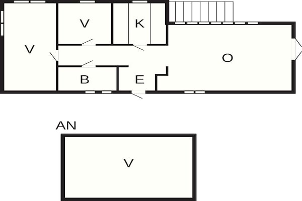 Foto van 6 persoons vakantie huis in DJURHAMN-By Traum - Vakantiehuis in DJURHAMN - FloorPlan