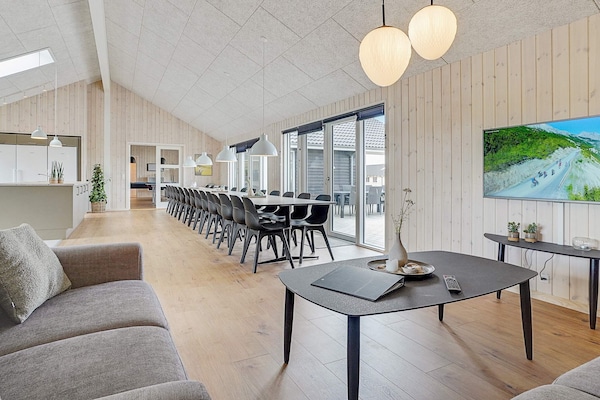 Foto van Luxe verblijf aan de Limfjorden - Vakantiehuis in Spøttrup - Indoor
