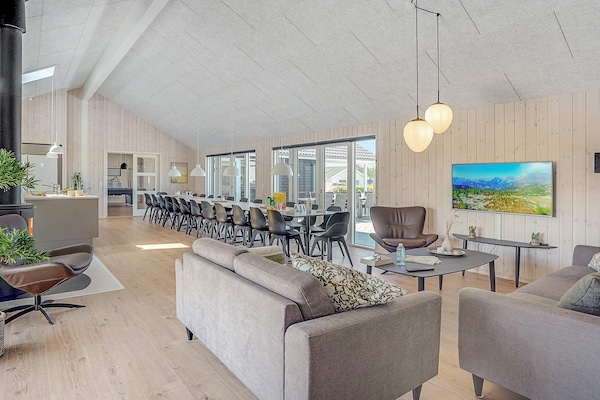 Foto van Luxe verblijf aan de Limfjorden - Vakantiehuis in Spøttrup - Indoor