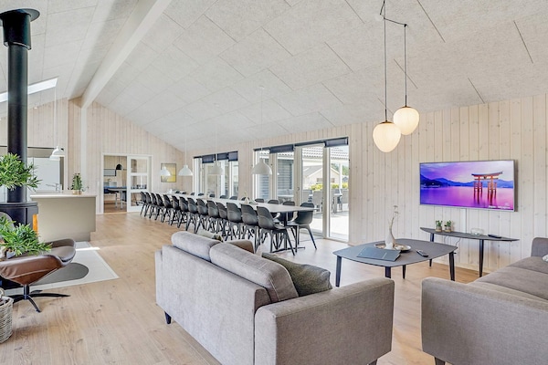 Foto van Luxe verblijf aan de Limfjorden - Vakantiehuis in Spøttrup - Indoor