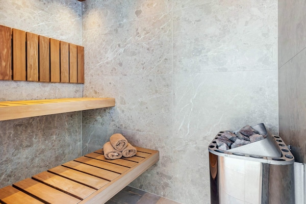 Foto van Luxe vakantieverblijf in Blavand - Vakantiehuis in Blåvand - Sauna