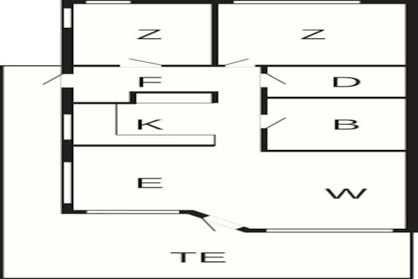 Foto van 6 persoons vakantie huis in Tranekær-By Traum - Vakantiehuis in Tranekær - FloorPlan