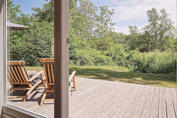 Foto van Modern vakantiehuisje vlakbij het strand - Vakantiehuis in Nexø - Indoor