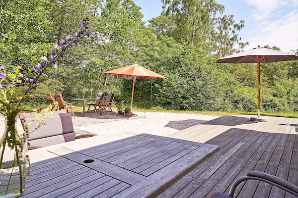 Foto van Modern vakantiehuisje vlakbij het strand - Vakantiehuis in Nexø - View