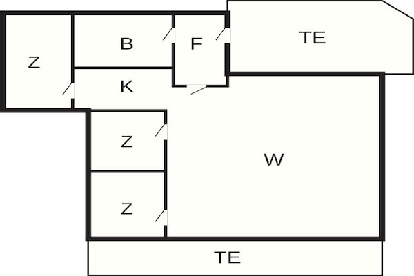 Foto van 6 persoons vakantie huis in Sandefjord-By Traum - Vakantiehuis in Sandefjord - FloorPlan