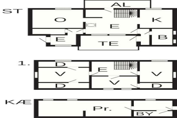 Foto van 6 persoons vakantie huis in MIDSUND-By Traum - Vakantiehuis in Midsund - FloorPlan