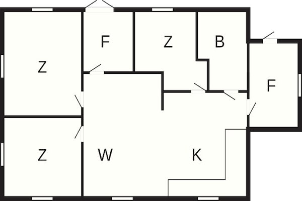 Foto van 7 persoons vakantie huis in VANKIVA-By Traum - Vakantiehuis in VANKIVA - FloorPlan