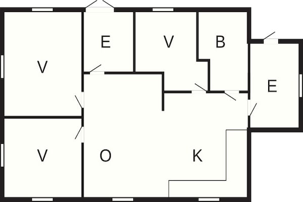 Foto van 7 persoons vakantie huis in VANKIVA-By Traum - Vakantiehuis in VANKIVA - FloorPlan