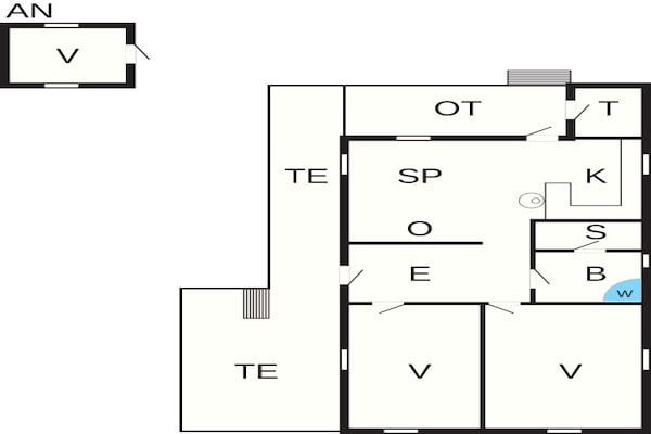 Foto van 6 persoons vakantie huis in Kolind-By Traum - Vakantiehuis in Kolind - FloorPlan