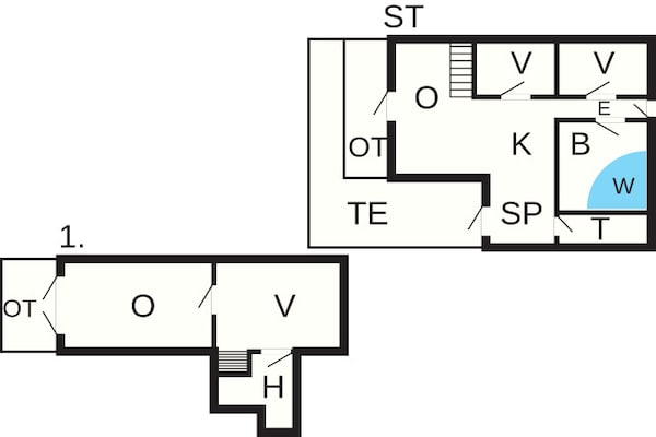 Foto van 6 persoons vakantie huis in Skjern-By Traum - Vakantiehuis in Skjern - FloorPlan