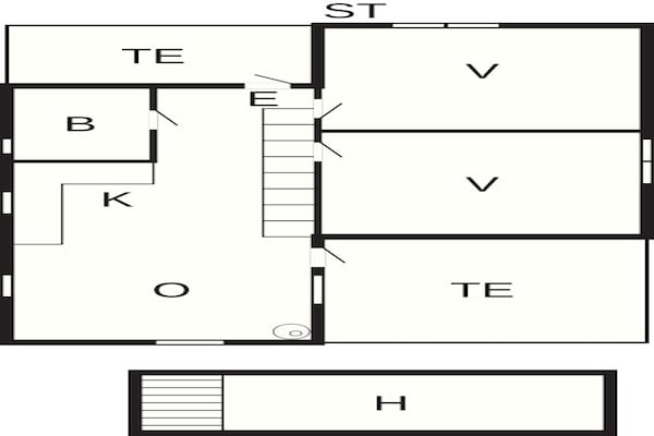 Foto van 6 persoons vakantie huis in SANDHEM-By Traum - Vakantiehuis in SANDHEM - FloorPlan