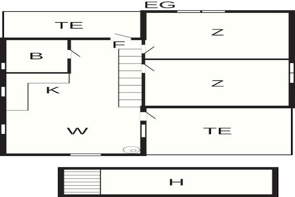 Foto van 6 persoons vakantie huis in SANDHEM-By Traum - Vakantiehuis in SANDHEM - FloorPlan