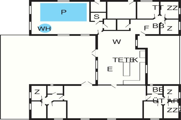 Foto van Luxe strand retraite -- By Traum Ferienwohnungen - Vakantiehuis in Sydals - FloorPlan
