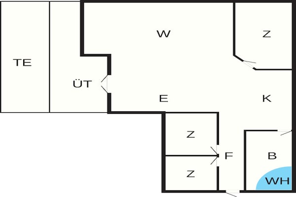 Foto van 6 persoons vakantie huis in Ansager-By Traum - Vakantiehuis in Ansager - FloorPlan