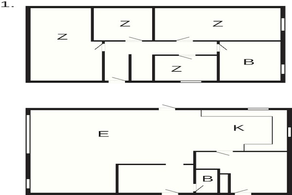 Foto van 7 persoons vakantie huis in Nakskov-By Traum - Vakantiehuis in Nakskov - FloorPlan