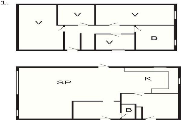 Foto van 7 persoons vakantie huis in Nakskov-By Traum - Vakantiehuis in Nakskov - FloorPlan