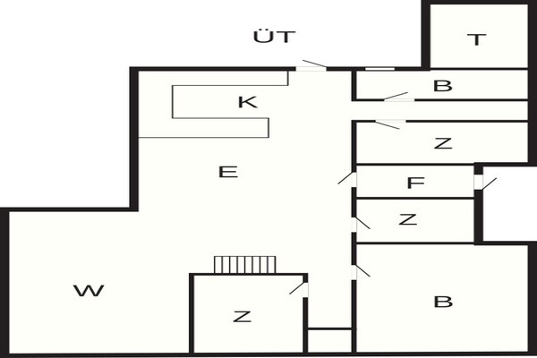Foto van 6 persoons vakantie huis in Ålbæk-By Traum - Vakantiehuis in Ålbæk - FloorPlan