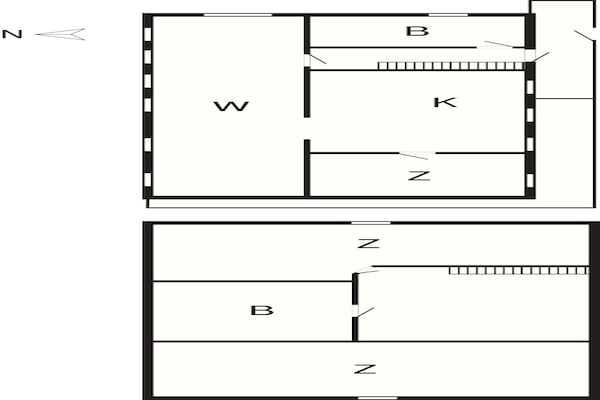 Foto van 6 persoons vakantie huis in Hals-By Traum - Vakantiehuis in Hals - FloorPlan