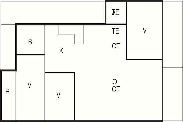 Foto van 6 persoons vakantie huis in Glesborg-By Traum - Vakantiehuis in Glesborg - FloorPlan