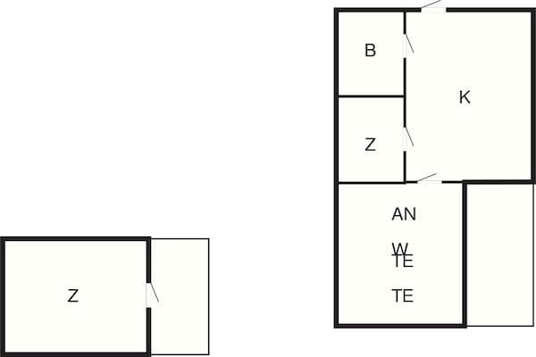 Foto van 6 persoons vakantie huis in Mönsterås-By Traum - Vakantiehuis in Mönsterås - FloorPlan