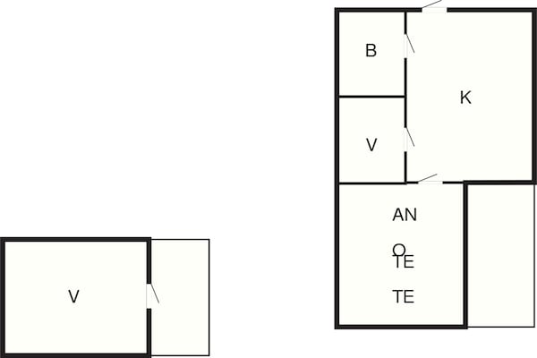 Foto van 6 persoons vakantie huis in Mönsterås-By Traum - Vakantiehuis in Mönsterås - FloorPlan