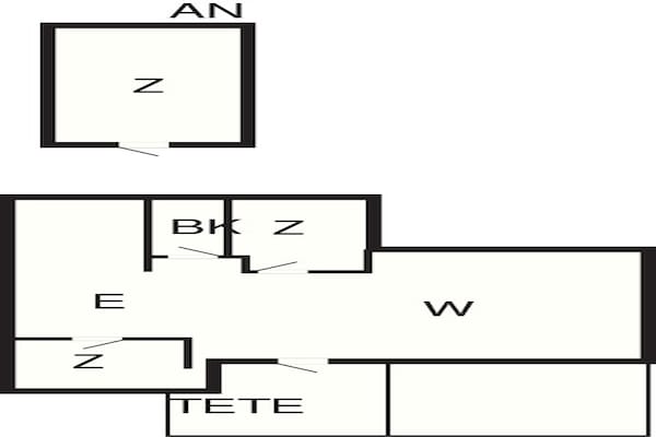 Foto van 6 persoons vakantie huis in Melby-By Traum - Vakantiehuis in Melby - FloorPlan