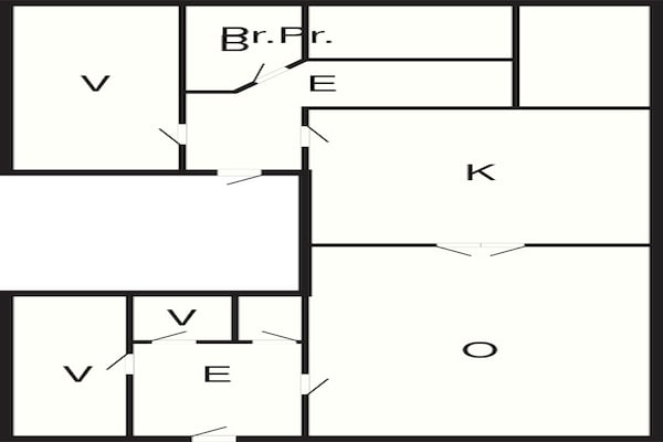 Foto van 6 persoons vakantie huis in Højby-By Traum - Vakantiehuis in Højby - FloorPlan