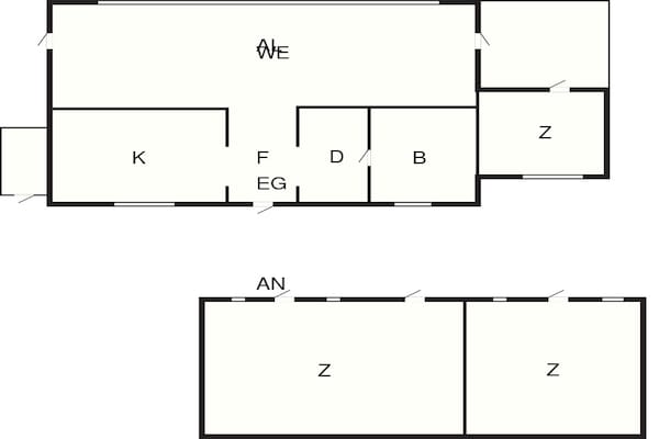 Foto van 6 persoons vakantie huis in SÖLVESBORG-By Traum - Vakantiehuis in SÖLVESBORG - FloorPlan