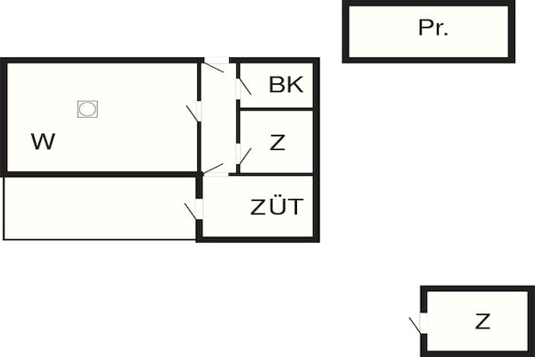 Foto van 6 persoons vakantie huis in Hemmet-By Traum - Vakantiehuis in Hemmet - FloorPlan