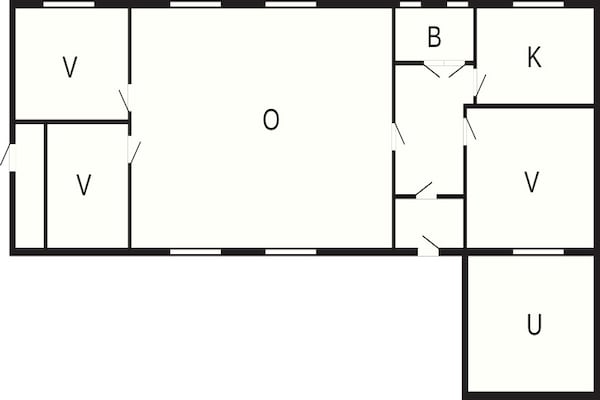 Foto van 6 persoons vakantie huis in Ørsted-By Traum - Vakantiehuis in Ørsted - FloorPlan