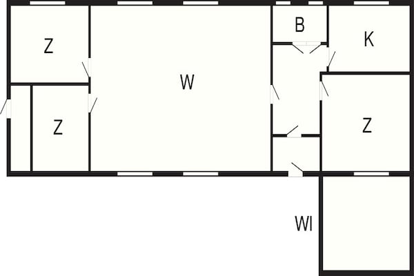 Foto van 6 persoons vakantie huis in Ørsted-By Traum - Vakantiehuis in Ørsted - FloorPlan