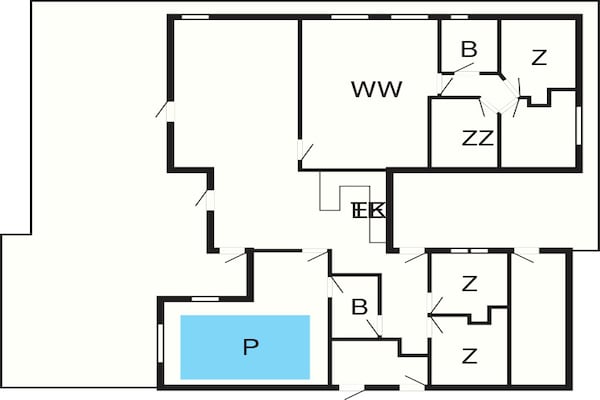 Foto van Luxe familie retraite -- By Traum Ferienwohnungen - Vakantiehuis in Børkop - FloorPlan