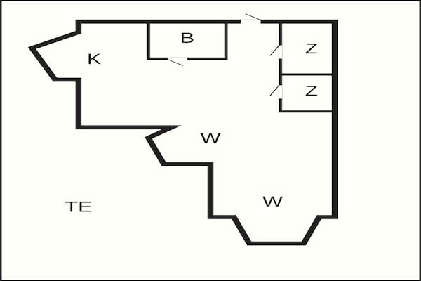 Foto van 6 persoons vakantie huis in HJO-By Traum - Vakantiehuis in HJO - FloorPlan