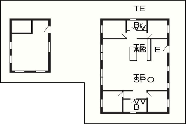 Foto van 12 persoons vakantie huis in Løkken-By Traum - Vakantiehuis in Løkken - FloorPlan
