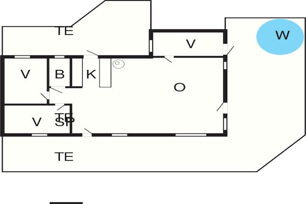 Foto van 6 persoons vakantie huis in Ebeltoft-By Traum - Vakantiehuis in Ebeltoft - FloorPlan