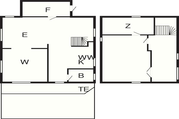 Foto van 6 persoons vakantie huis in Ebeltoft - Vakantiehuis in Ebeltoft - FloorPlan