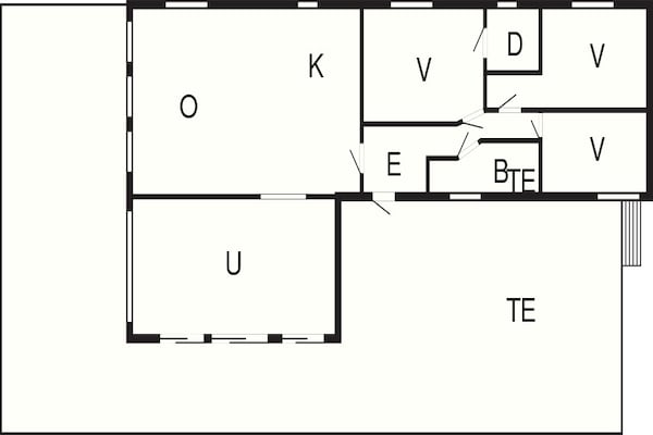 Foto van 6 persoons vakantie huis in Tansøy-By Traum - Vakantiehuis in Tansøy - FloorPlan