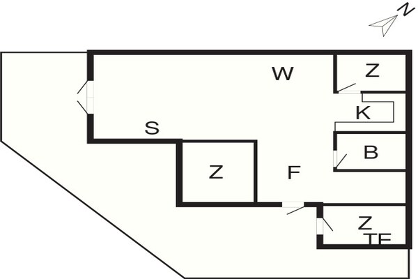 Foto van 6 persoons vakantie huis in Væggerløse-By Traum - Vakantiehuis in Væggerløse - FloorPlan