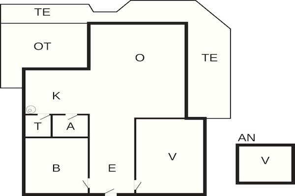 Foto van 7 persoons vakantie huis in Lemvig-By Traum - Vakantiehuis in Lemvig - FloorPlan
