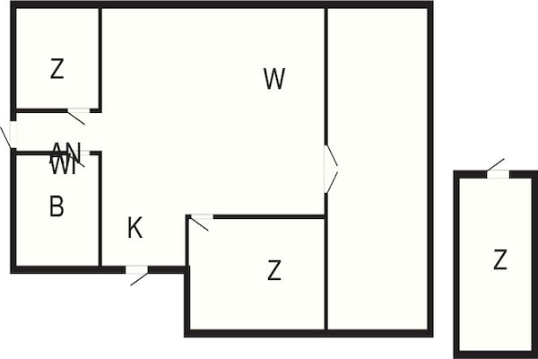 Foto van 7 persoons vakantie huis in Juelsminde-By Traum - Vakantiehuis in Juelsminde - FloorPlan