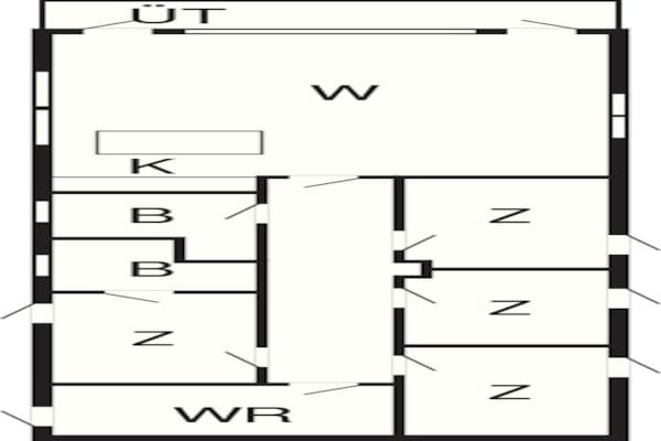Foto van 8 persoons vakantie huis in Aabenraa-By Traum - Vakantiehuis in Aabenraa - FloorPlan