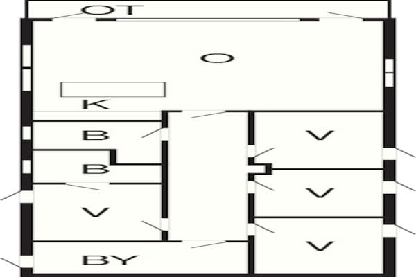 Foto van 8 persoons vakantie huis in Aabenraa-By Traum - Vakantiehuis in Aabenraa - FloorPlan