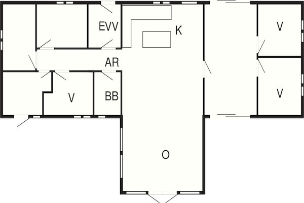 Foto van 6 persoons vakantie huis in Ansager-By Traum - Vakantiehuis in Ansager - FloorPlan