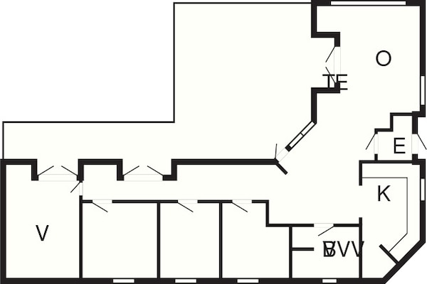 Foto van 8 persoons vakantie huis in Fjerritslev-By Traum - Vakantiehuis in Fjerritslev - FloorPlan
