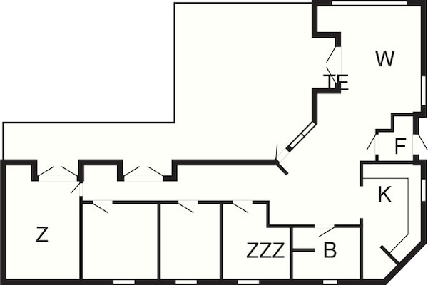 Foto van 8 persoons vakantie huis in Fjerritslev-By Traum - Vakantiehuis in Fjerritslev - FloorPlan