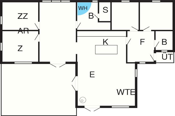Foto van 8 persoons vakantie huis in Dannemare-By Traum - Vakantiehuis in Dannemare - FloorPlan